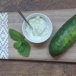 Cucumber and mint tzatziki