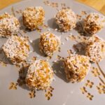 Carrot and cardamom snowballs recipe