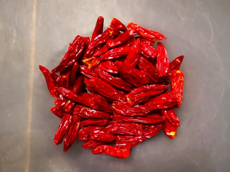 Dried chilli peppers