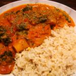 Spicy oca and leafy stew