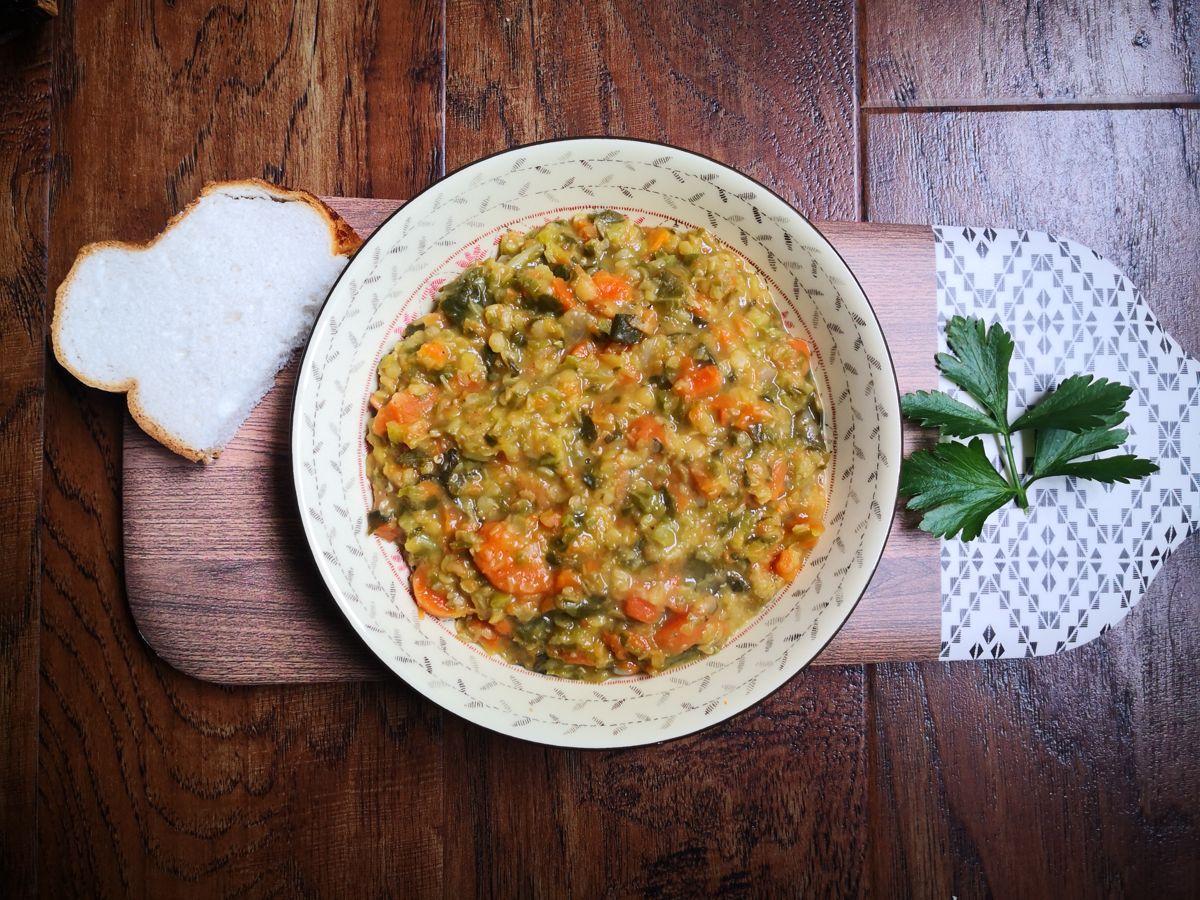 Carrot and Cabbage Chowder recipe
